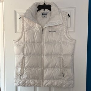 Columbia Ivory Quilted Vest